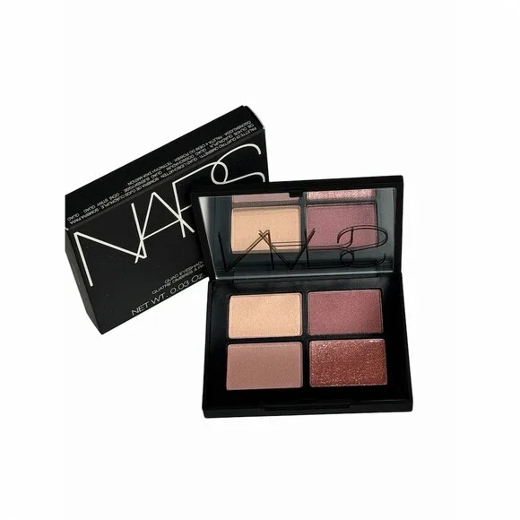 NARS Quad Eyeshadow Palette Kuala Lumpur 4 Shade Shimmer Satin Glitter NIB - Picture 9 of 16